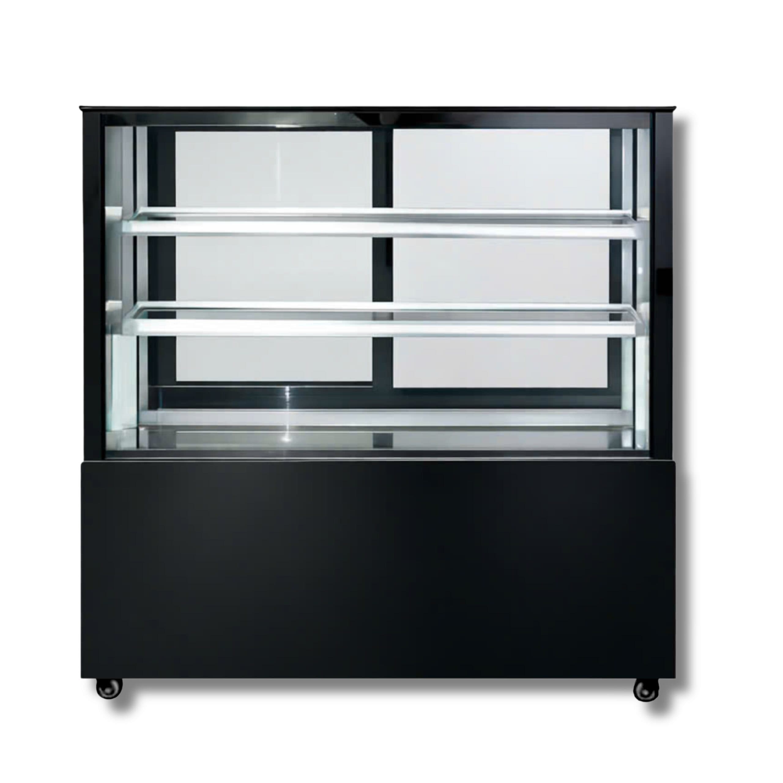 Tủ Bánh Kem Inox -1M2 – DG-1200Z – Kính Vuông - Tủ Bánh Kem Wincoold chính hãng